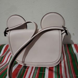 COACH Disney Mickey Leather Crossbody Coach